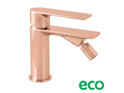 Vodovodná batéria bidetová NIL - zlatá růžová - lesklá (Povrchová úprava PVD, Rozmer 3/8'')