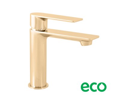 Vodovodná batéria umývadlová NIL - zlatá - lesklá (Povrchová úprava PVD, Rozmer 3/8'')