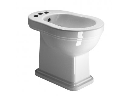 CLASSIC bidet, 37x54cm, 3 otvory, biela ExtraGlaze