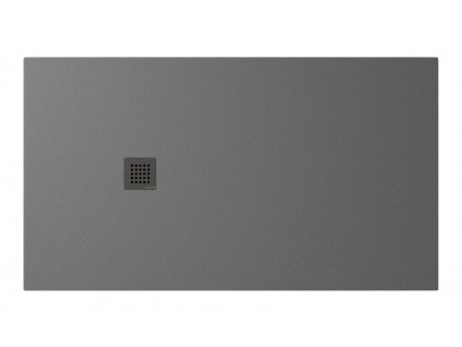 TRENECA sprchová vanička z liateho mramoru s možnosťou úpravy rozmeru 160x90cm, sivá matná