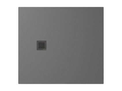 TRENECA sprchová vanička z liateho mramoru s možnosťou úpravy rozmeru 110x100cm, sivá matná