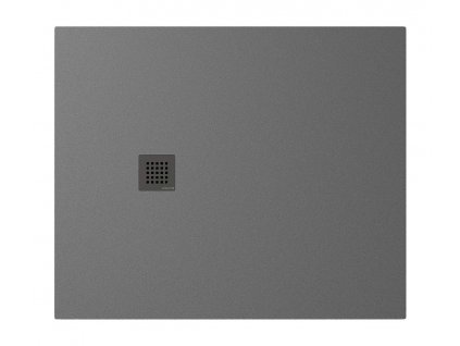 TRENECA sprchová vanička z liateho mramoru s možnosťou úpravy rozmeru 120x100cm, sivá matná