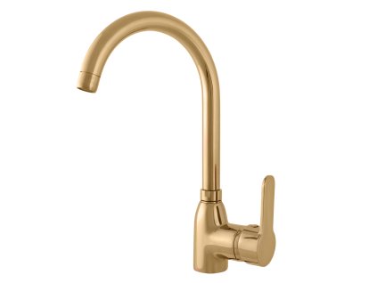 Vodovodní baterie dřezová ZAMBEZI zlatá - kartáčovaná (Rozmer 3/8'')