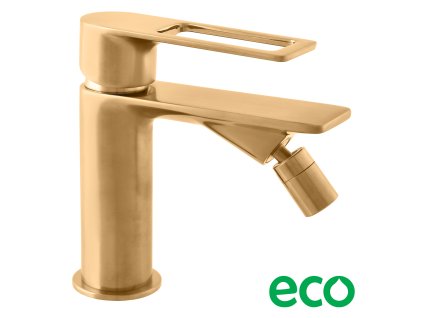 Vodovodná batéria bidetová NIL - zlatá - kartáčovaná (Povrchová úprava PVD, Rozmer 3/8'')