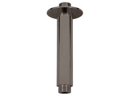 Držiak stropný pre hlavovú sprchu 15 cm - metal grey kartáčovaná