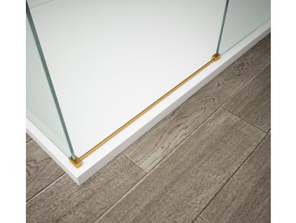 ESCA prietoková lišta 1200mm, zlato mat