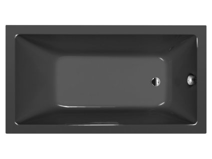 NOEMI obdĺžniková vaňa 150x80x39cm, šedá