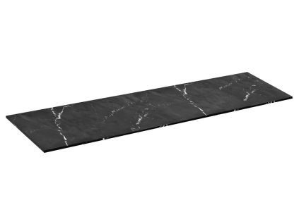 LOREA Rockstone doska 161x1,2x51,5cm, black attica