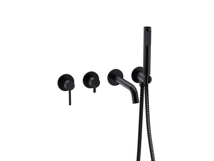 podomietkovy 4 otvorovy vanovy set veo cierna