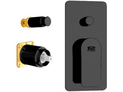 podomietkova sprchova bateria arno 09kb14 cierna matna