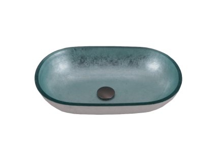 sklenene umyvadlo na dosku leiden 553412 cm