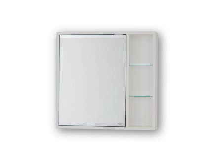 Horná závesná zrkadlová skrinka SÉVIS (Varianta Rozmer A - 50 cm, Rozmer B - 14 cm, Rozmer C - 58.5 cm)
