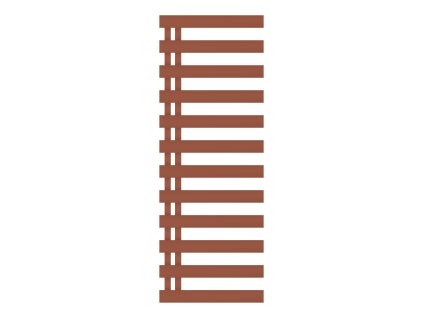 Kúpeľňový radiátor EDINBURGH farba podľa vzorkovníka (Varianta Farba - Farba podľa vzorkovníka, Odporúčaná vykurovacia tyč (W) - 300 W, Rozmer A - 40 cm, Rozmer C - 70 cm, Skutočný rozmer…)