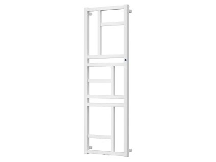 Kúpeľňový radiátor MONDRIAN biela farba (Varianta Farba - Biela, Odporúčaná vykurovacia tyč (W) - 300 W, Rozmer A - 40 cm, Rozmer C - 85 cm, Skutočný rozmer radiátora (v mm) -…)