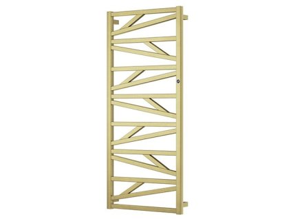 Kúpeľňový radiátor TRICK zlatá farba (Varianta Farba - Zlatá, Odporúčaná vykurovacia tyč (W) - 400 W, Rozmer A - 45 cm, Rozmer C - 120 cm, Skutočný rozmer radiátora (v mm) -…)
