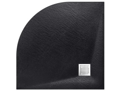 stvrtkruhova sprchova vanicka vexo cierna