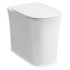 THE NEW YORKER WC misa pre vysokú splachovaciu nádrž, 36,5x60cm, spodný/zadný odpad, biela