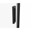 Sprchové dvere BELVER BLACK (Varianta Farba rámu - Čierna, Rozmer A - 120 cm, Smer zatvárania - Univerzálna Ľavé / Pravé, Výplň - Číre bezpečnostné sklo - 8 mm)