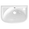 REX keramické umývadielko 41x28cm, biela