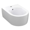 FLO bidet závesný 36,5x50cm, biela