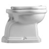 RETRO WC misa 38,5x59cm, spodný odpad, biela