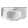 RETRO keramické umývadlo 100x54,5cm, biela