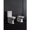 WALDORF WC kombi misa 40x68cm, spodný/zadný odpad, biela