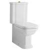 WALDORF WC kombi misa 40x68cm, spodný/zadný odpad, biela