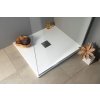FLEXIA sprchová vanička z liateho mramoru s možnosťou úpravy rozmeru 100x90cm