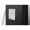 SPIRIT SQUARE sprchový panel s termostatickou batériou 250x1550mm, čierna