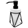 MILA davkovač tekotého mydla, čierná/keramika