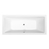 KRYSTA obdĺžniková vaňa 180x80x39cm, biela mat