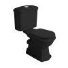 RETRO nádržka k WC kombi, čierna mat
