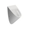 COMMUNITY urinál so zakrytým prívodom vody, Rimless, 31x54,5cm, biela mat