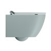 PURA závesná WC misa, Swirlflush, 36x50cm, ghiaccio dual-mat