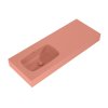 nastenne umyvadlo v doske lotostone 120cm coral matna LK8875 1 650x650