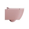 PURA závesná WC misa, Swirlflush, 36x50cm, blush dual-mat