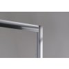 3-dielne sprchové dvere do niky MELIDE (Varianta Farba rámu - Chróm/Leštený hliník (ALU), Rozmer A - 90 cm, Smer zatvárania - Univerzálna Ľavé / Pravé, Výplň - Číre…)