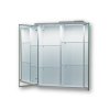Vrchná zrkadlová skrinka NICE s LED osvetlením (Varianta Rozmer A - 40 cm, Rozmer B - 15 cm, Rozmer C - 64 cm)