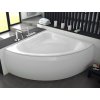 Rohová vaňa MIA (Varianta Nožičky k vani - Bez nožičiek, Rozmer vane - 140 × 140 cm)