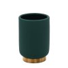 FANCY pohár, tmavo zelená