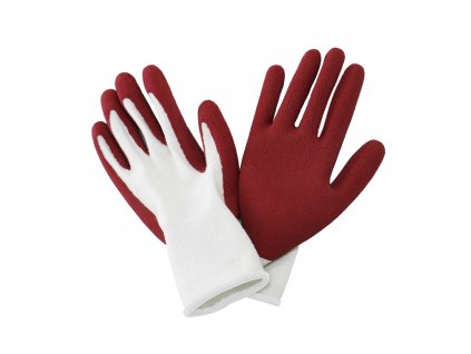 70105326, 70105336 Natural Bamboo Gloves Rumba Red SM