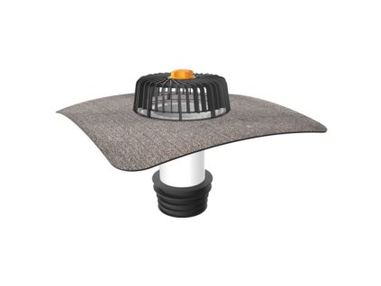 TOPWET Sanačná vpusť pre nezateplené strechy s BIT manžetou