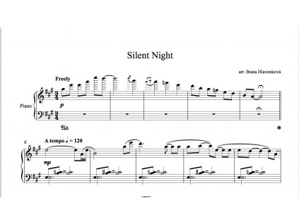 Silent Night noty