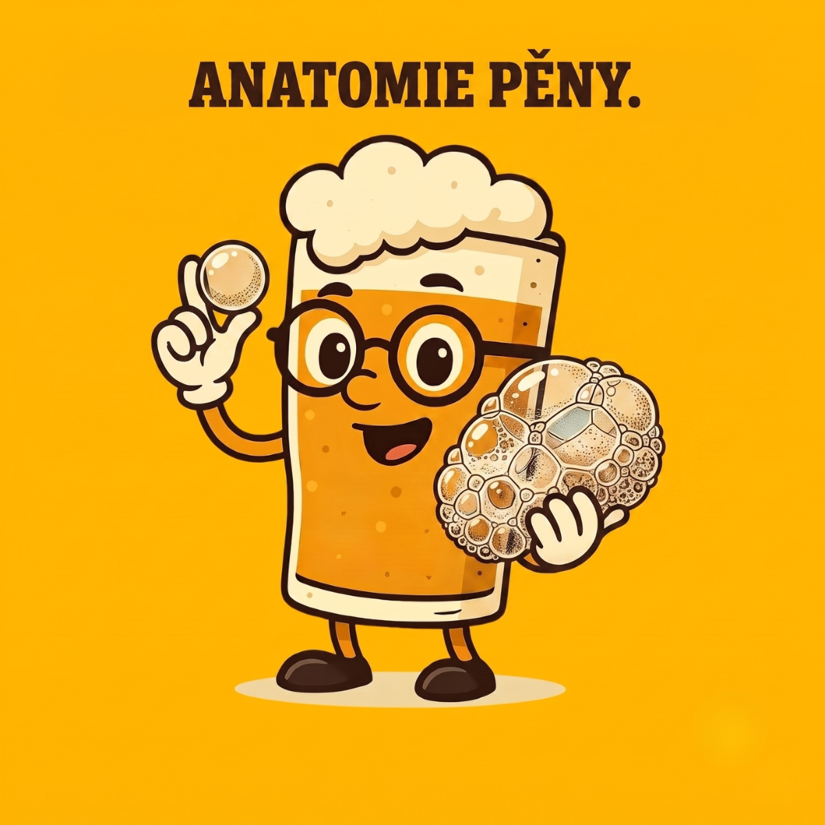 Díl 17: Anatomie pěny: Proč je bílá koruna ochráncem chuti, a ne zlodějem piva