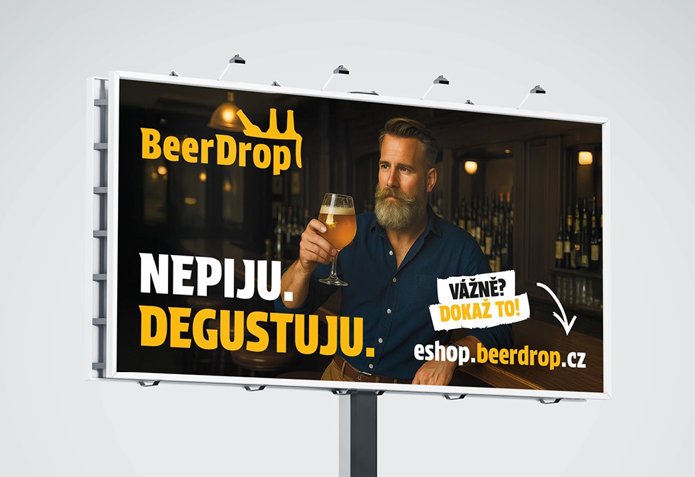 Nepiju. Degustuju. Nová kampaň BeerDropu mění pohled na řemeslné pivo