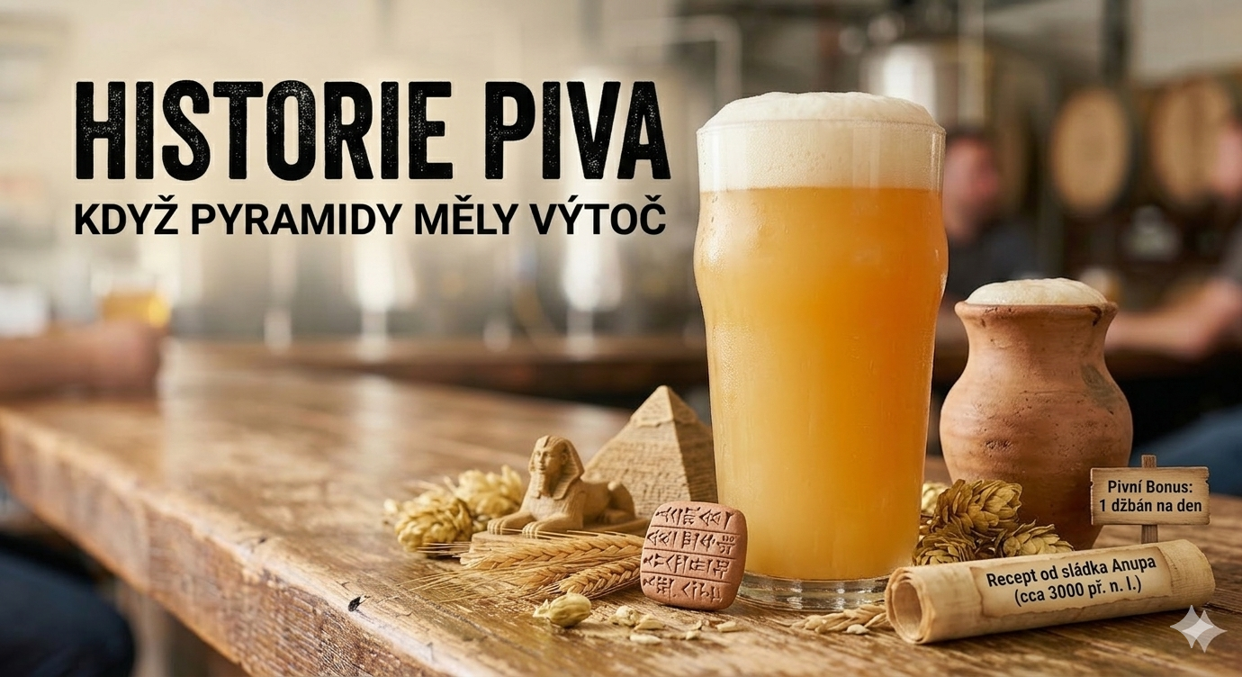 Historie piva ilustrační fotka