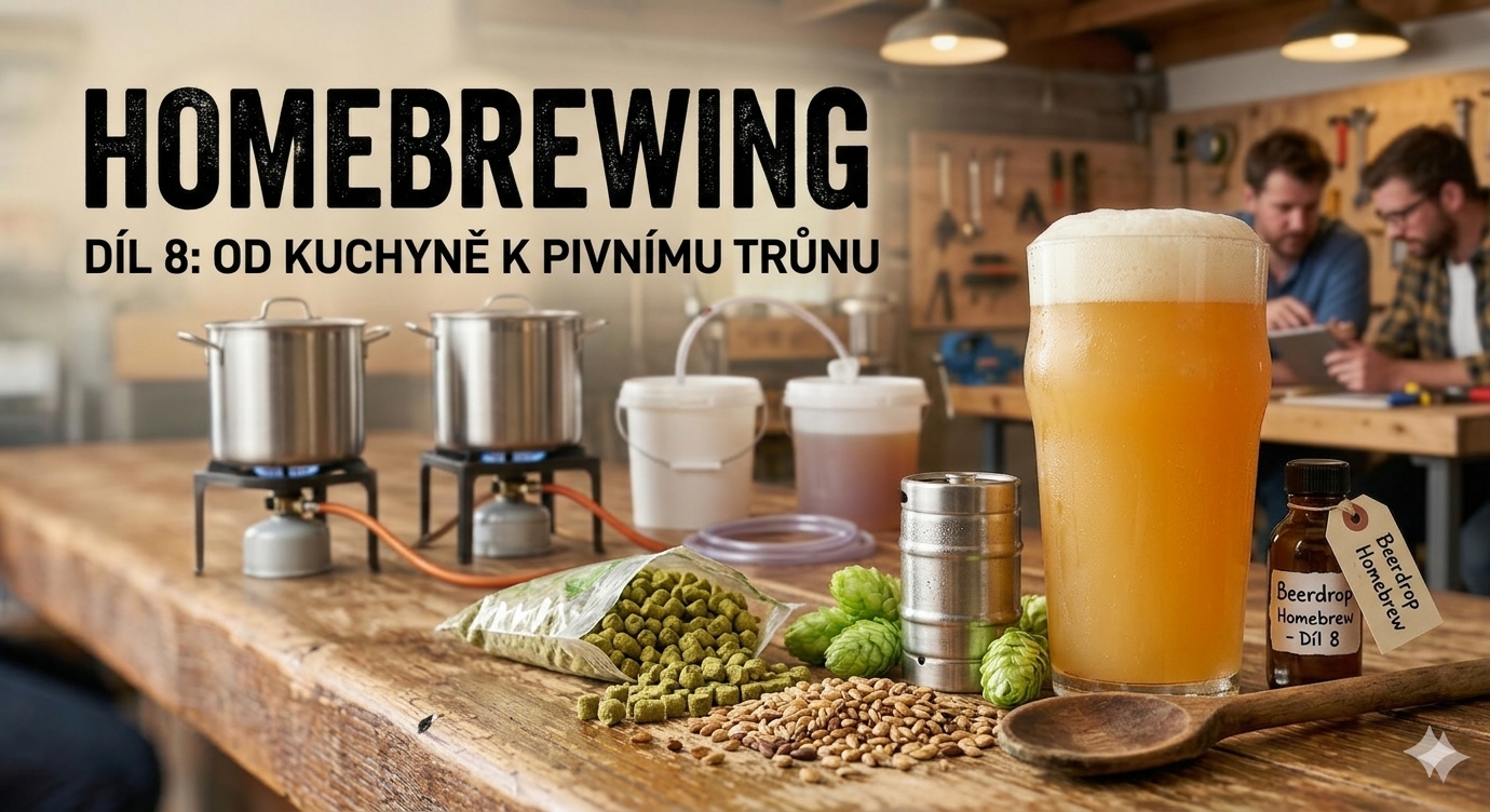 Homebrewing ilustrační fotka