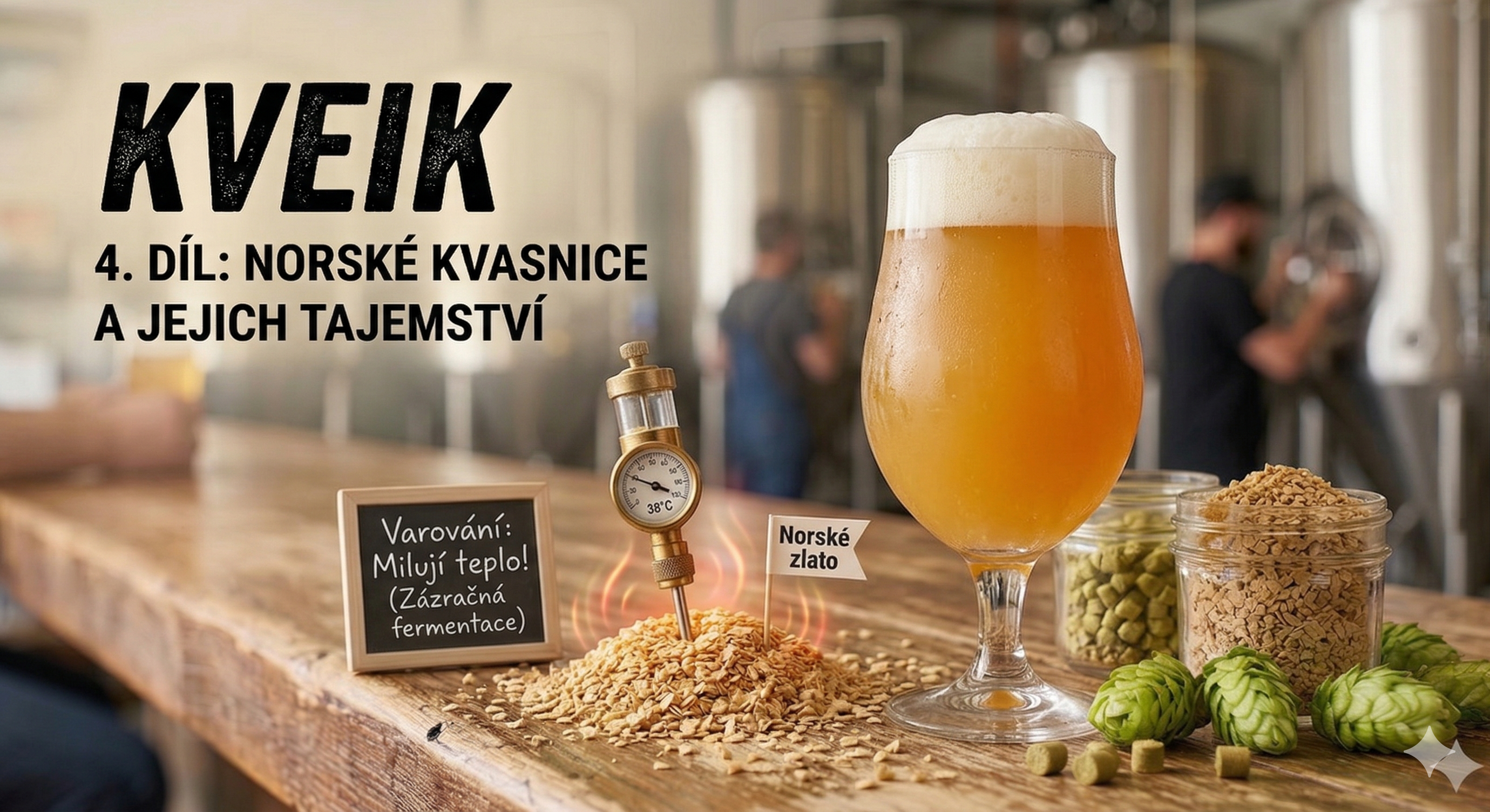 Norské kvasnice kveik