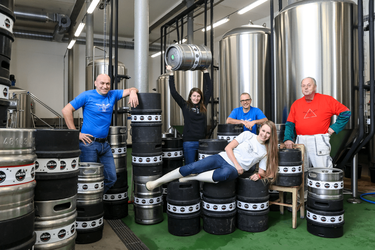 Pivovar Moucha v historickém Braníku